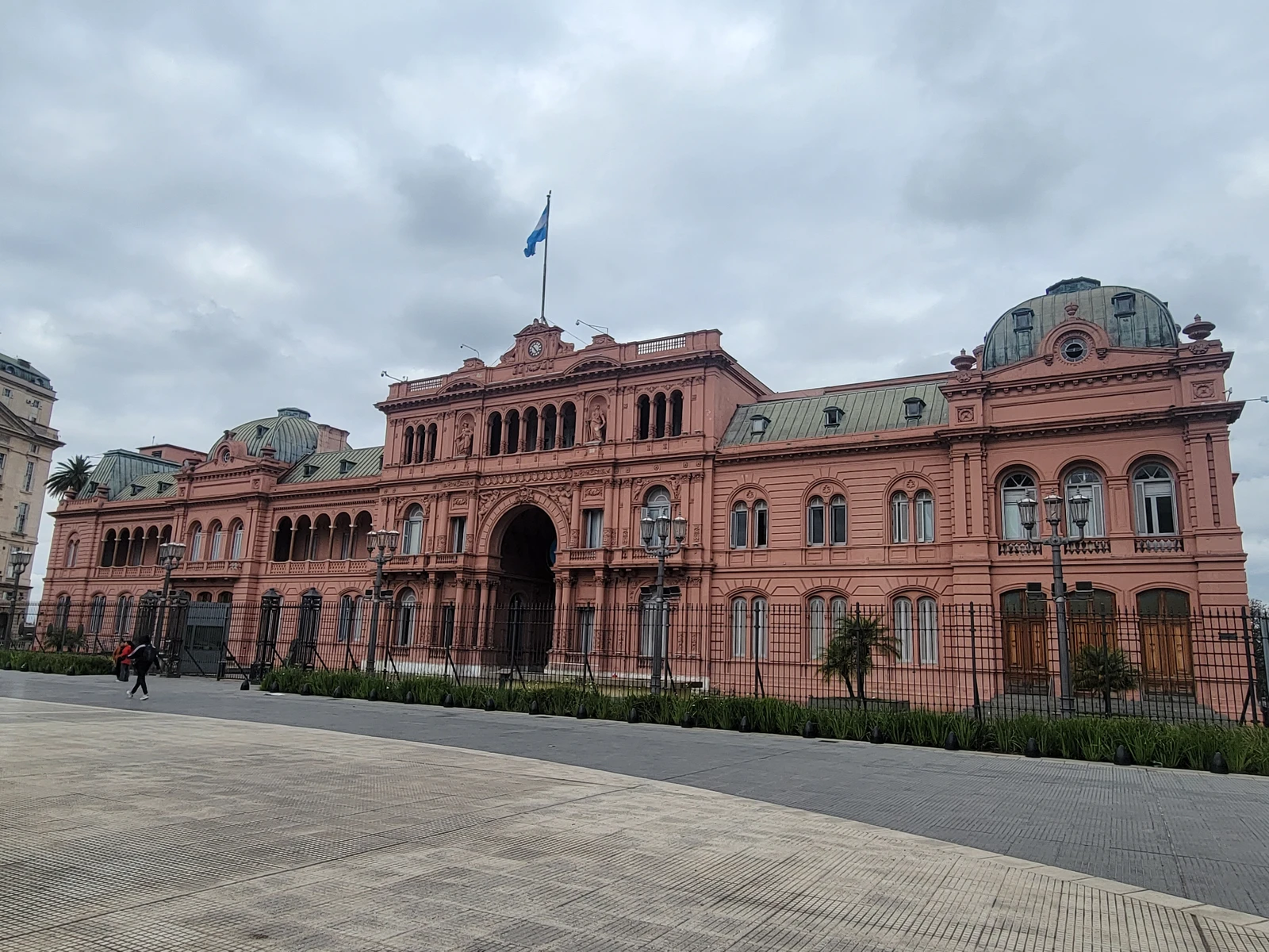 La Casa Rosada, the presidential palace of Argentina, located in Buenos Aires.